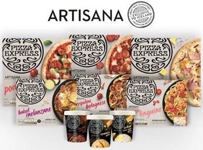 Enjoy Pizza Express' New Artisana Frozen Meals Range at Iceland