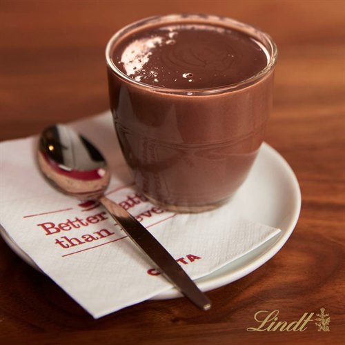 Try the NEW Lindt Hot Chocolate available now at Costa