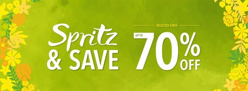 Get up to 70% off in the Sale at The Fragrance Shop